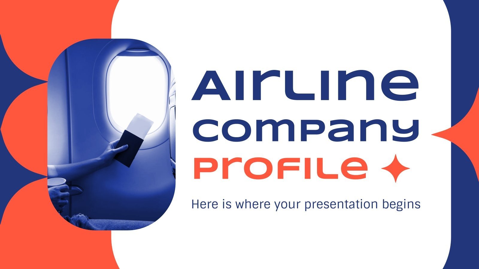 Airline Company Profile Google Slides & PowerPoint