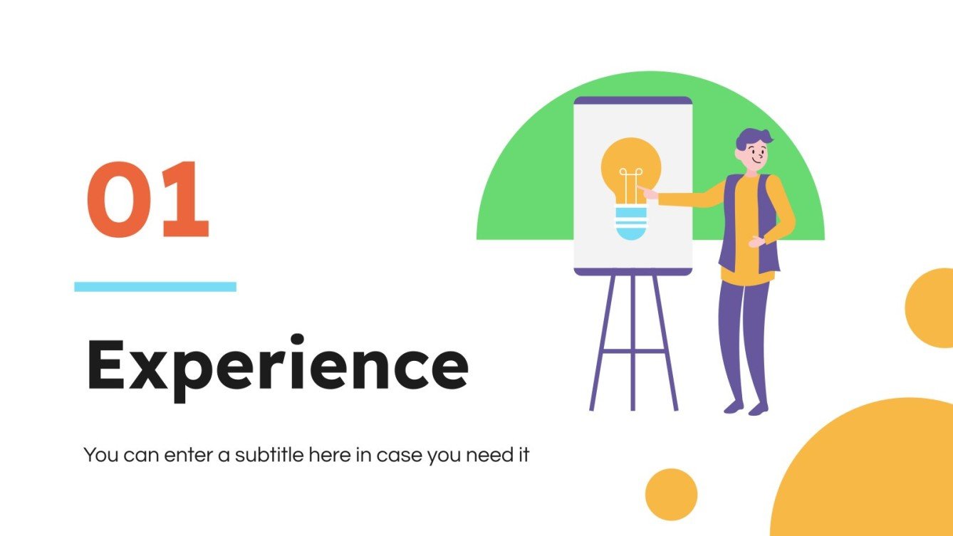 Lead Designer CV Google Slides & PowerPoint