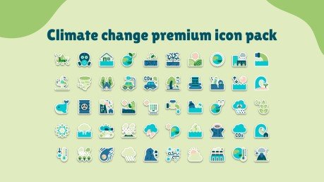 Klimawandel Präsentationsvorlage