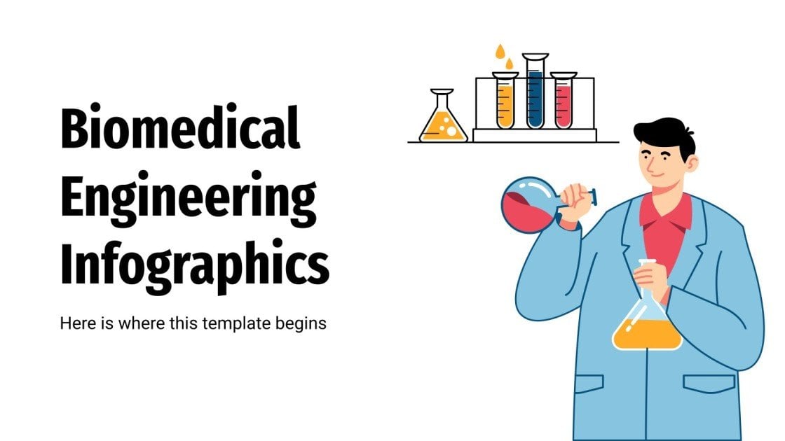 Biomedical Engineering Infographics Google Slides & PPT