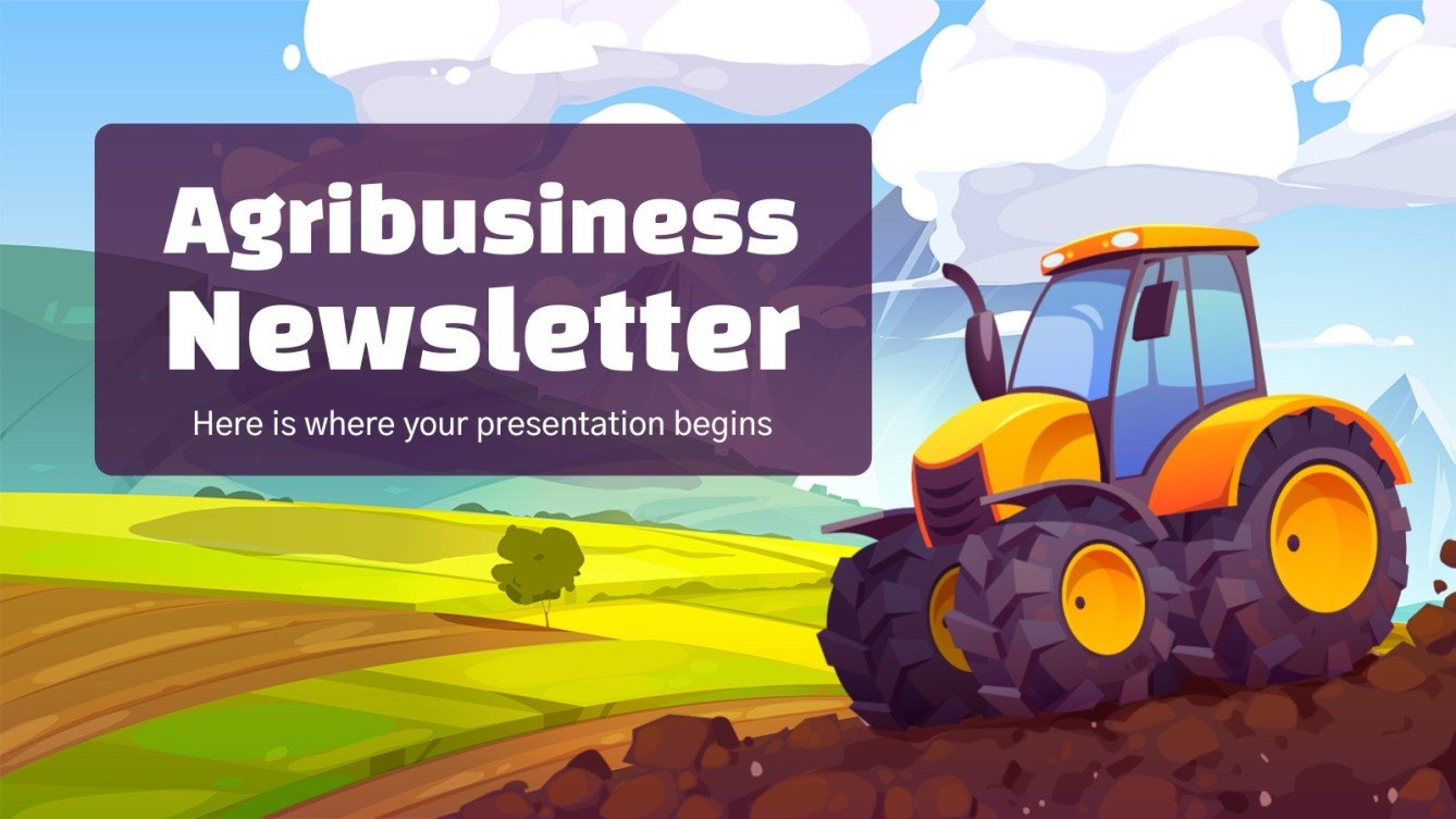 Free templates about agriculture for Google Slides and PowerPoint