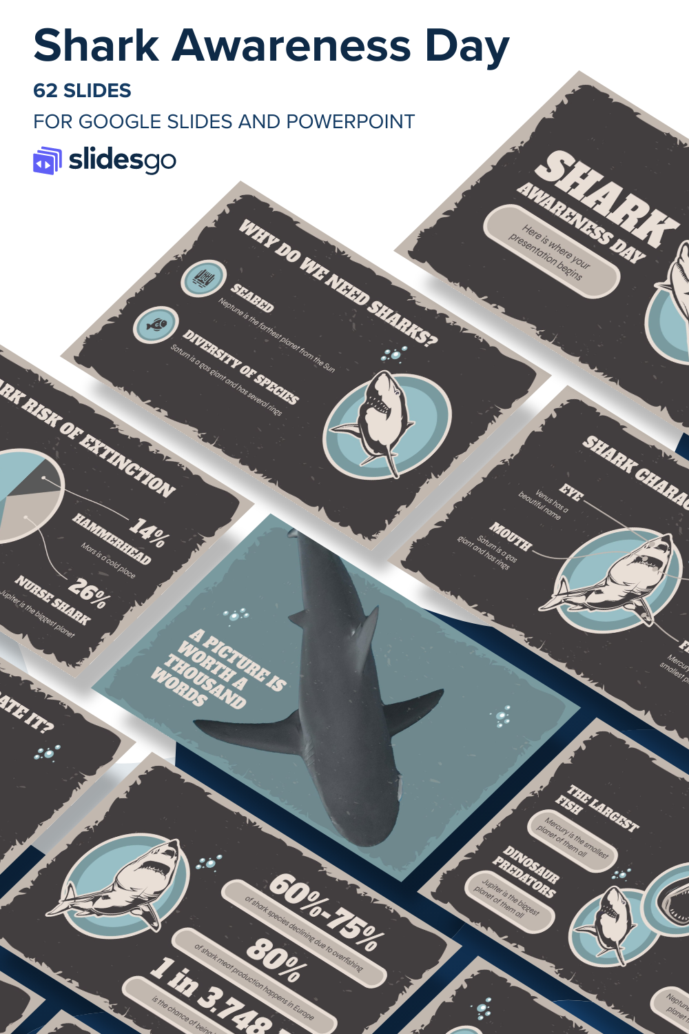 Shark Awareness Day Google Slides PowerPoint