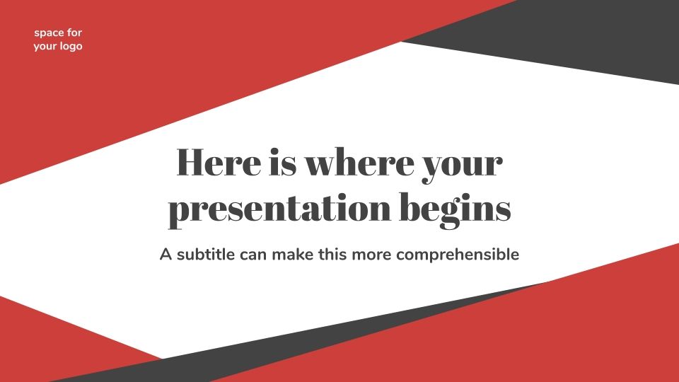Plantilla de presentación Diapositivas de negocios