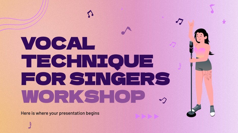 Vocal Technique for Singers Google Slides & PPT