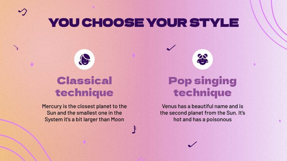 Vocal Technique for Singers Google Slides & PPT