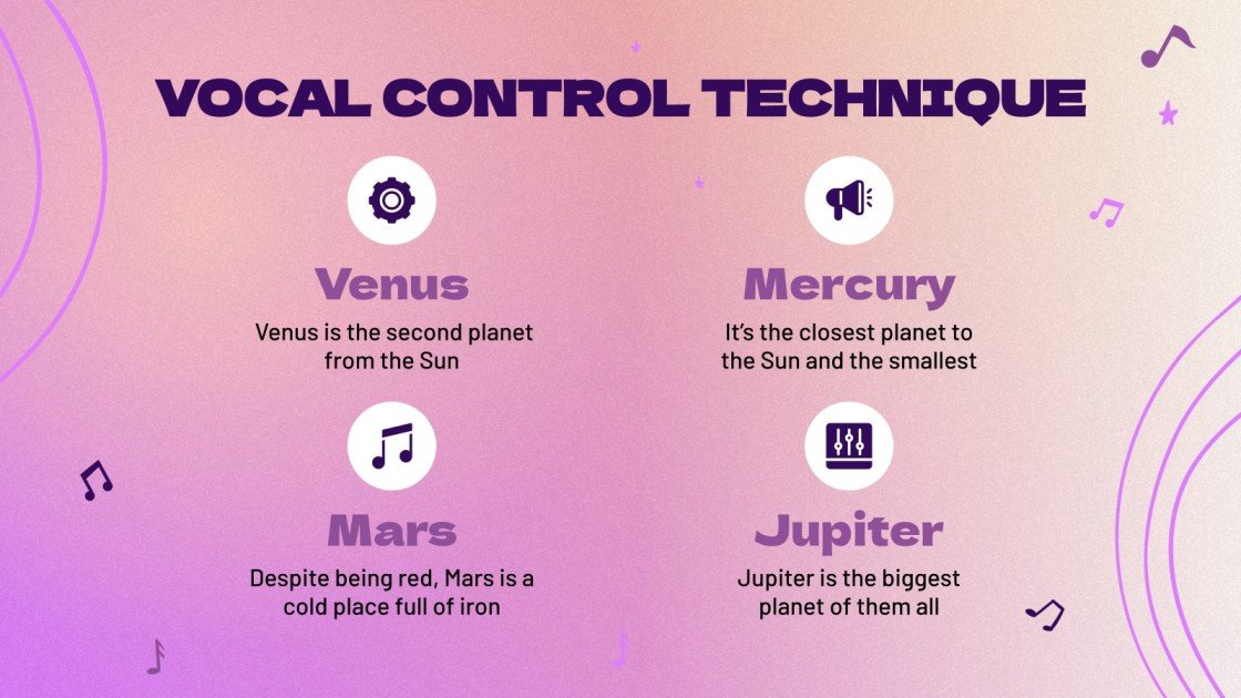 Vocal Technique for Singers Google Slides & PPT