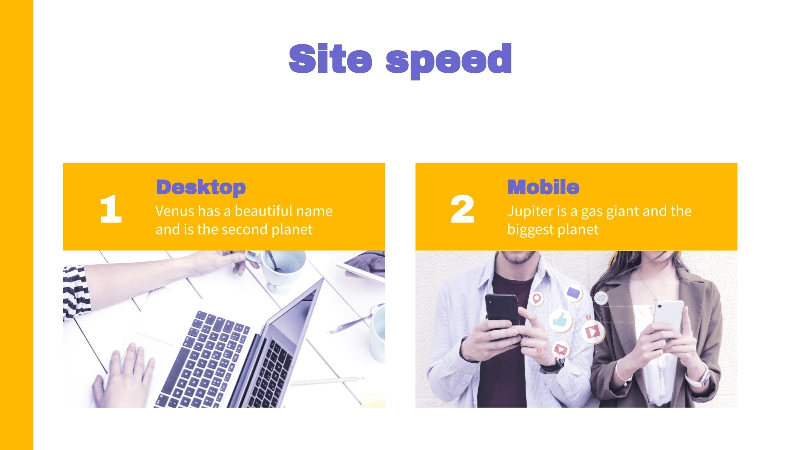 SEO Monthly Report Template for Google Slides & PowerPoint