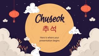 Chuseok Festivity presentation template