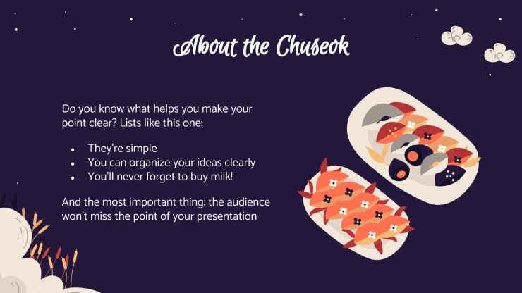 Chuseok Festivity presentation template
