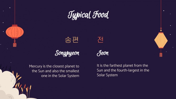 Chuseok Festivity presentation template