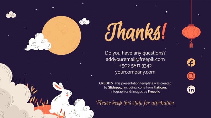 Chuseok Festivity presentation template