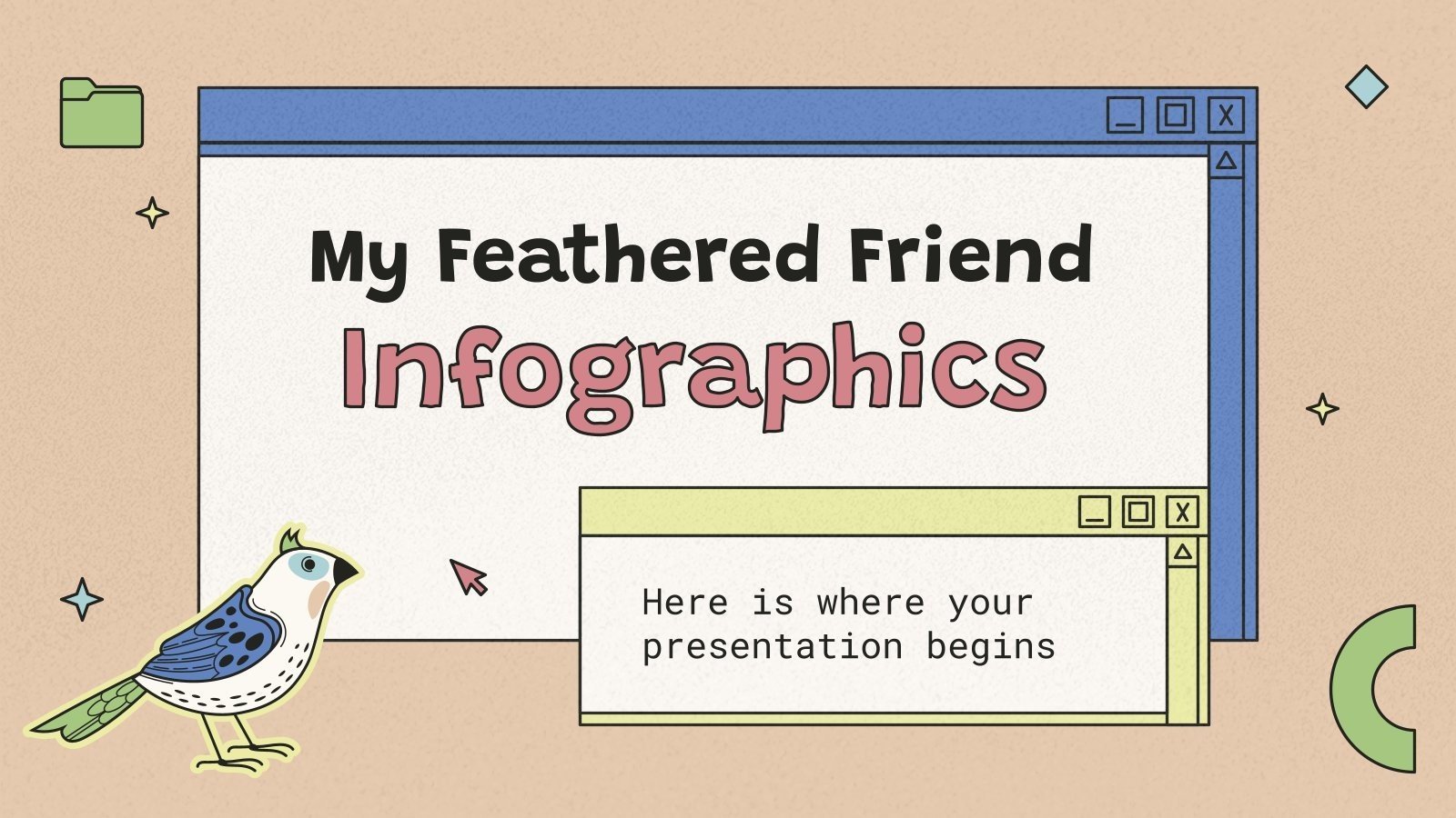 My Feathered Friend Infographics Google Slides & PPT