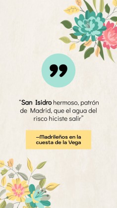 산 이시드로 축제 프레젠테이션 템플릿