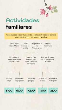 산 이시드로 축제 프레젠테이션 템플릿