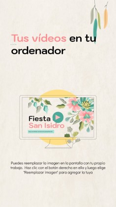 산 이시드로 축제 프레젠테이션 템플릿