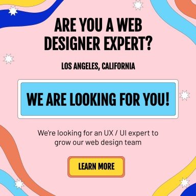 Wir suchen dich! Instagram Posts Präsentationsvorlage