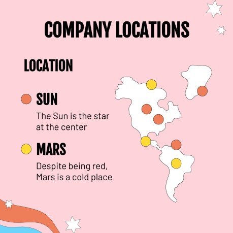 Wir suchen dich! Instagram Posts Präsentationsvorlage