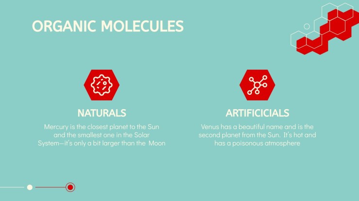 Plantilla de presentación Ciencia para secundaria: Química orgánica