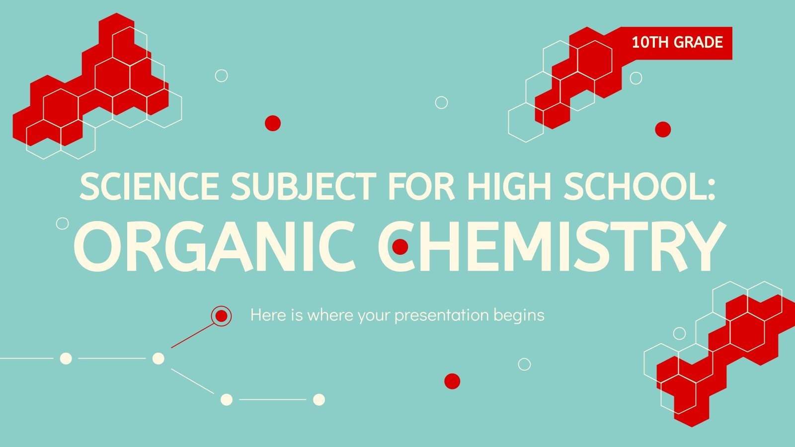 Sciences pour une classe de troisième : Chimie organique Modèles de présentation