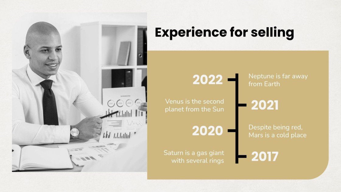 Slideshow for Sales Interview Google Slides & PowerPoint