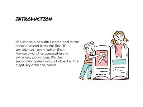 Sketchnotes-Lektion Präsentationsvorlage