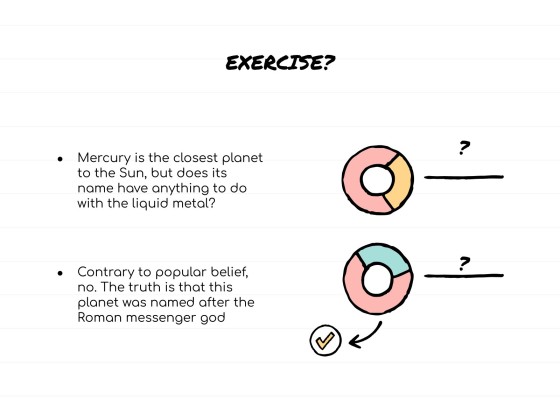 Sketchnotes-Lektion Präsentationsvorlage