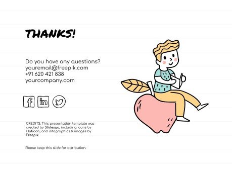 Sketchnotes-Lektion Präsentationsvorlage