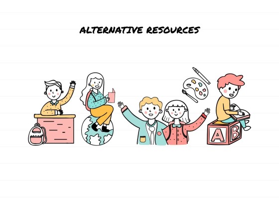 Sketchnotes-Lektion Präsentationsvorlage