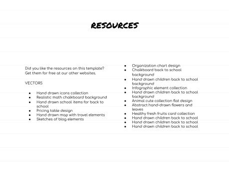 Sketchnotes-Lektion Präsentationsvorlage