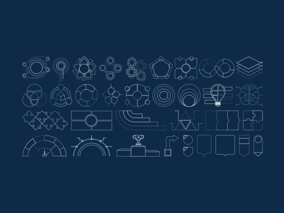 Sketchnotes-Lektion Präsentationsvorlage