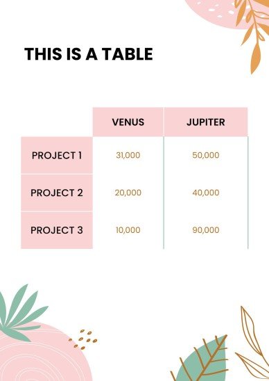 파스텔 톤의 포트폴리오 프레젠테이션 템플릿