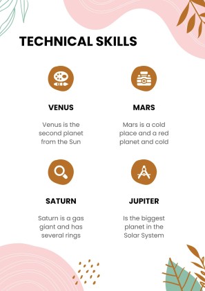 파스텔 톤의 포트폴리오 프레젠테이션 템플릿