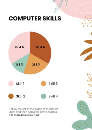 파스텔 톤의 포트폴리오 프레젠테이션 템플릿