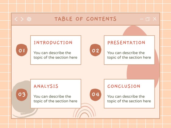 Kawaii Interface for Marketing presentation template 