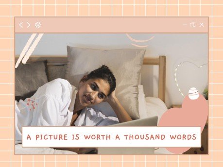 Kawaii Interface for Marketing presentation template 