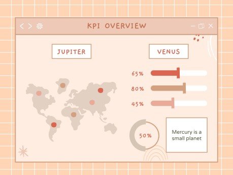 Kawaii Interface for Marketing presentation template 