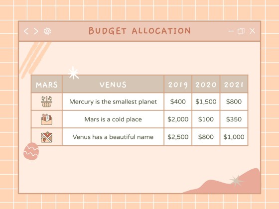 Kawaii Interface for Marketing presentation template 