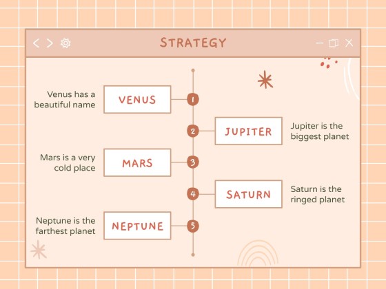 Kawaii Interface for Marketing presentation template 