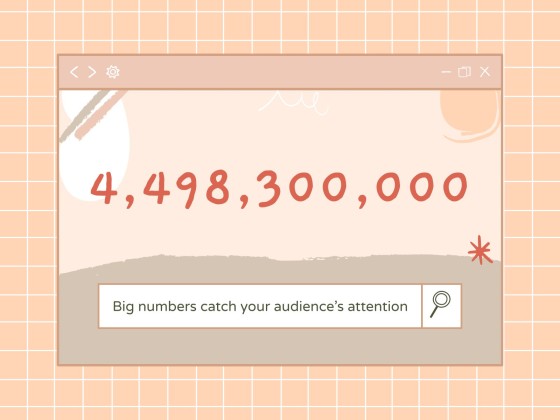 Kawaii Interface for Marketing presentation template 