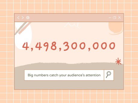 Kawaii Interface for Marketing presentation template 