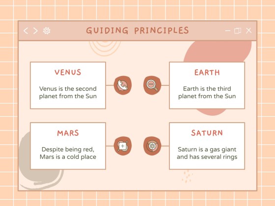 Kawaii Interface for Marketing presentation template 