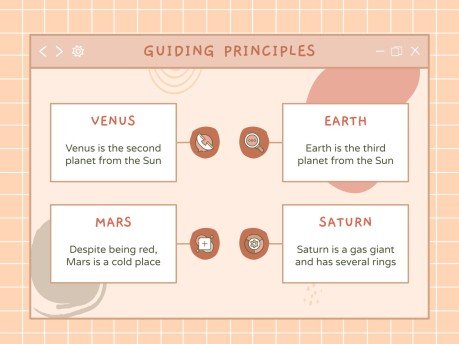 Kawaii Interface for Marketing presentation template 