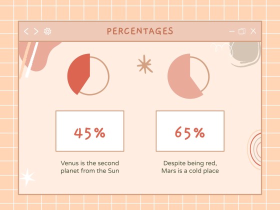 Kawaii Interface for Marketing presentation template 