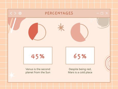 Kawaii Interface for Marketing presentation template 