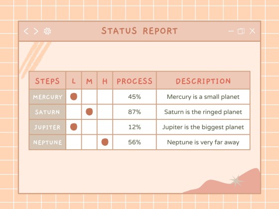 Kawaii Interface for Marketing presentation template 