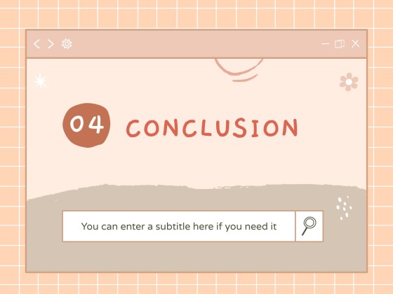 Kawaii Interface for Marketing presentation template 