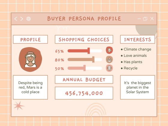 Kawaii Interface for Marketing presentation template 