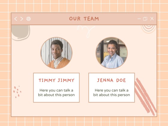 Kawaii Interface for Marketing presentation template 