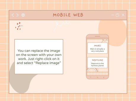 Kawaii Interface for Marketing presentation template 