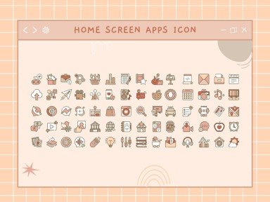 Kawaii Interface for Marketing presentation template 